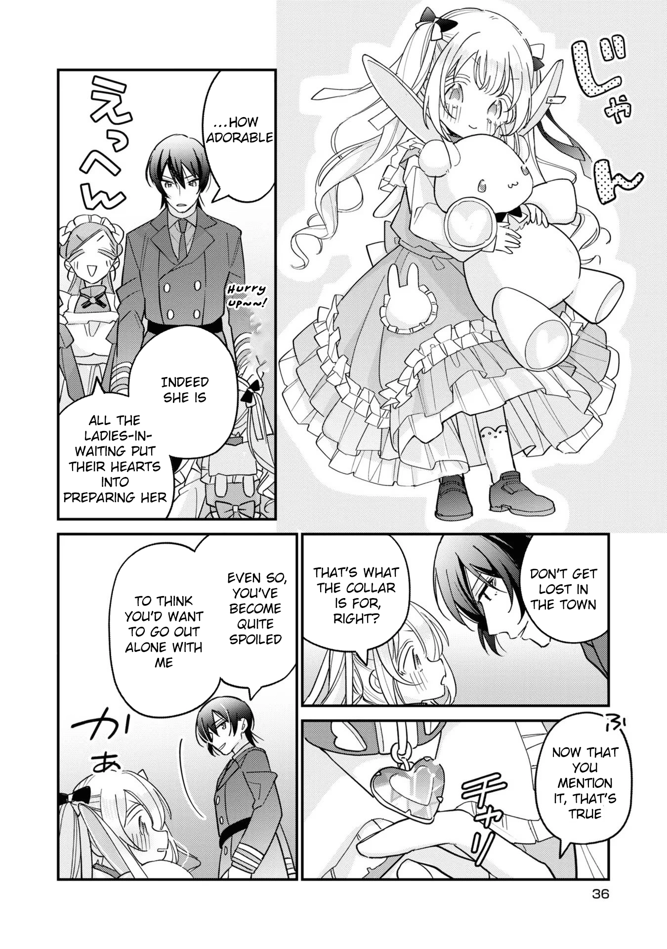 Seijo wo Kubi ni nattara, Naze ka Youjoka shite Maou no Pet ni narimashita. Chapter 7 - page 2